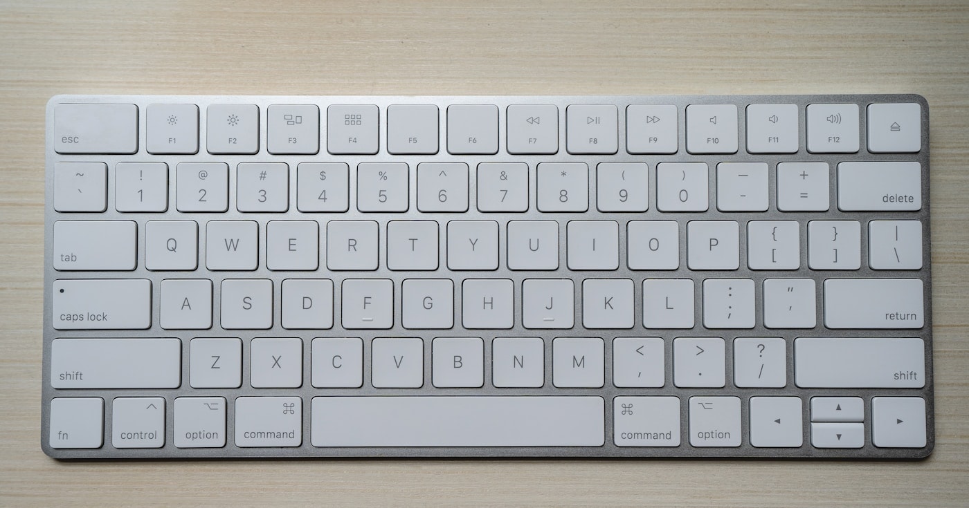 White mechanical keyboard with illuminated base