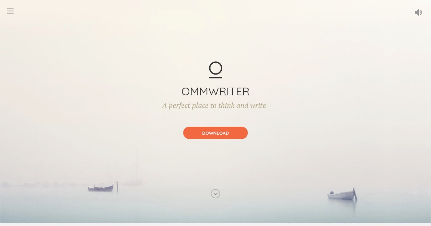 OmmWriter product screenshot