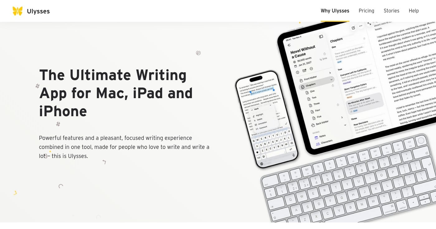 Ulysses product screenshot