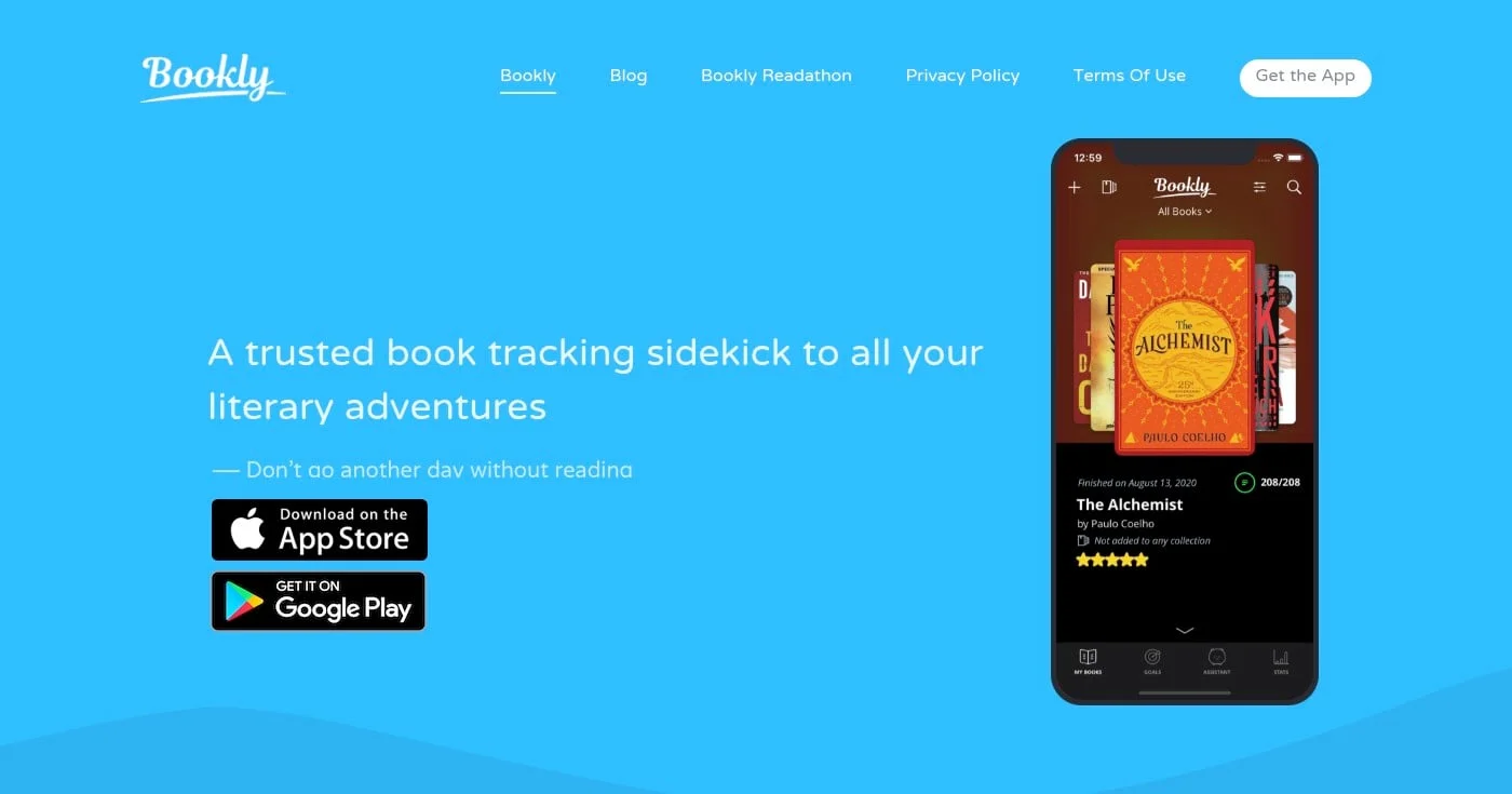 Bookly reading timer app