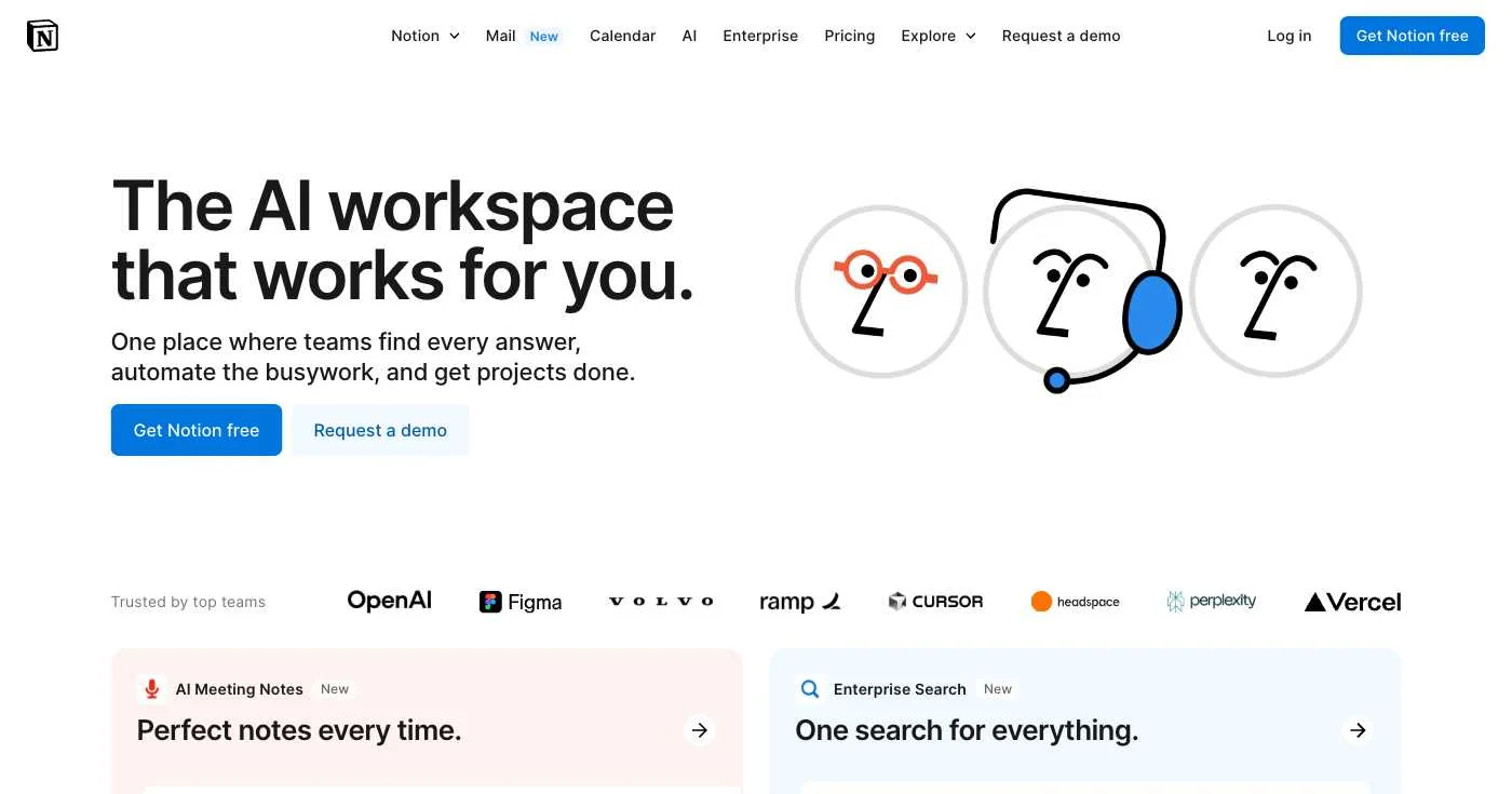 Notion AI Workspace Platform