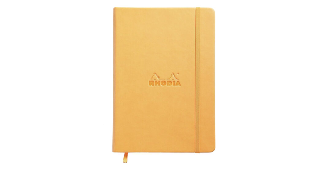 Rhodia's web notebooks, commonly called the "Webbie," are the go-to option for fountain pen enthusiasts and regular note-takers.